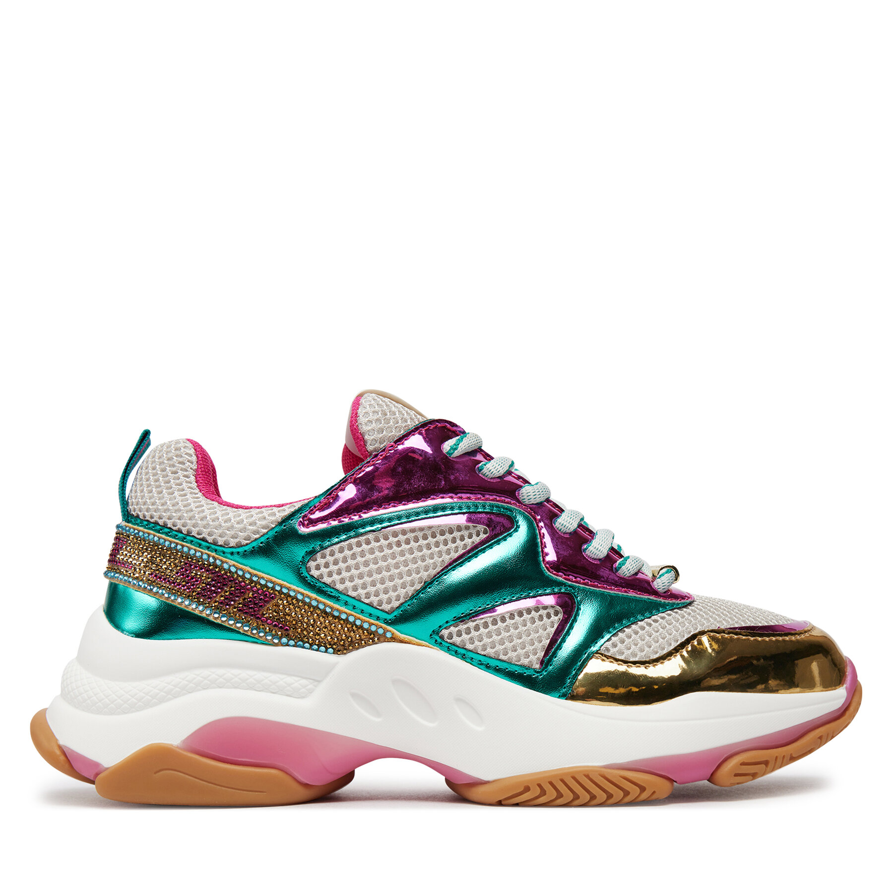 Sneakers Steve Madden Medallist2 Sneaker SM11002326-04005-F/G Fuchsia/Gold von Steve Madden