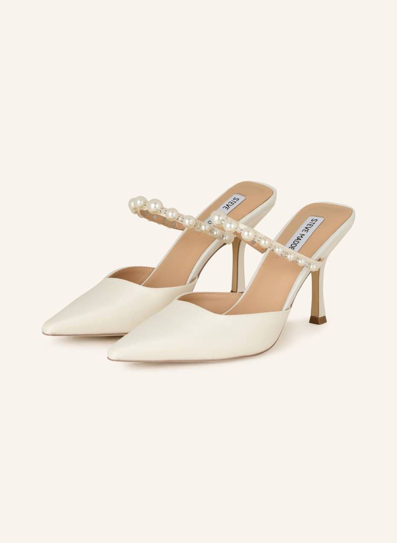 Steve Madden Mules Brecki-P Mit Schmuckperlen weiss von Steve Madden