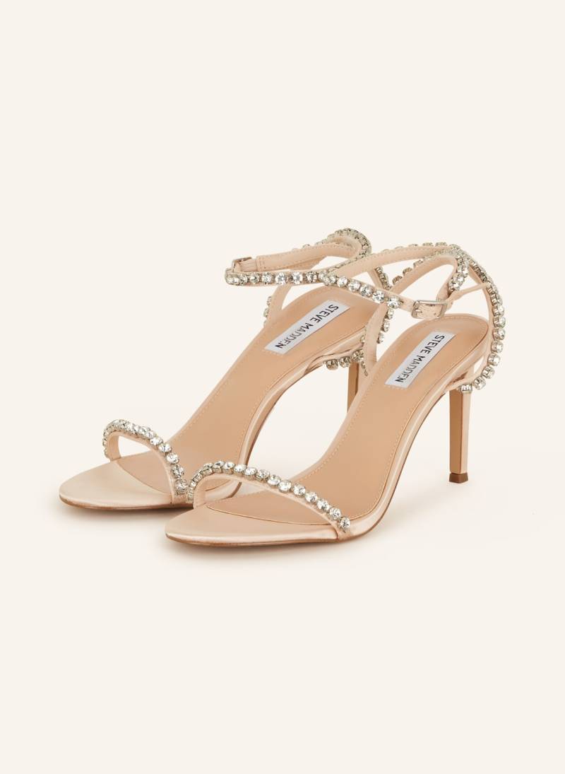 Steve Madden Sandaletten Jazzy Belle Mit Schmucksteinen beige von Steve Madden