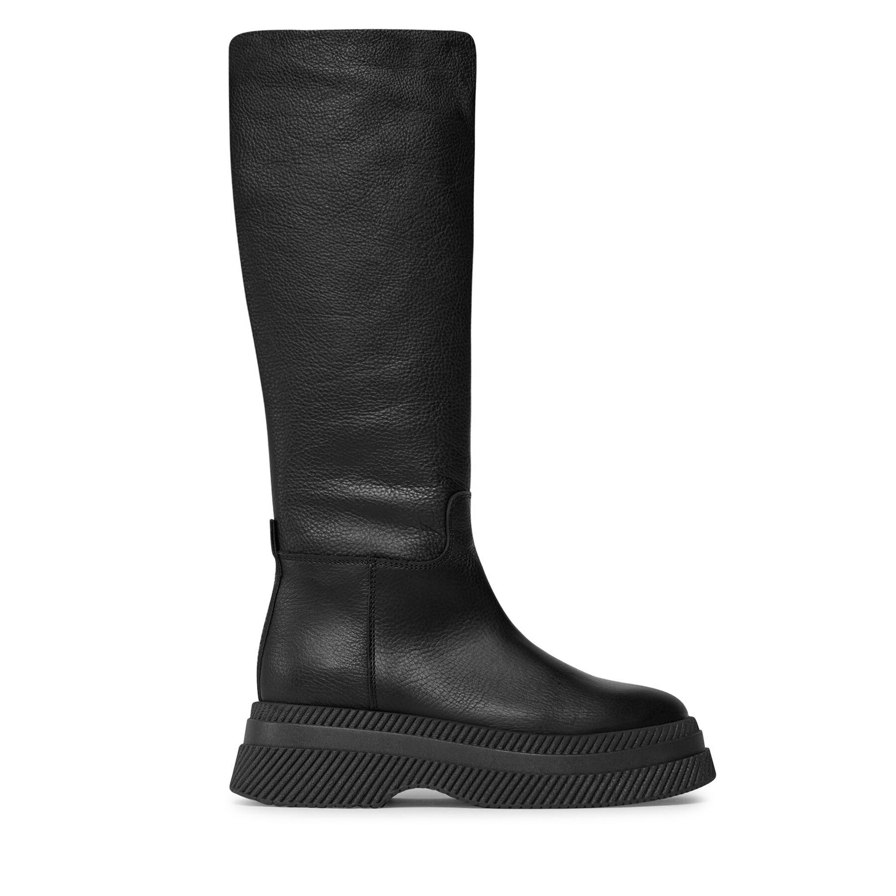 Stiefel Steve Madden Gylana Boot SM11002676 SM11002676-017 Black Leather von Steve Madden