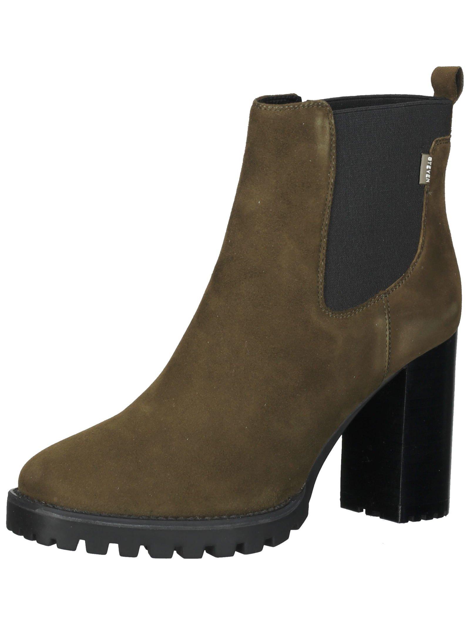 Stiefelette Damen Khaki 41 von Steven New York