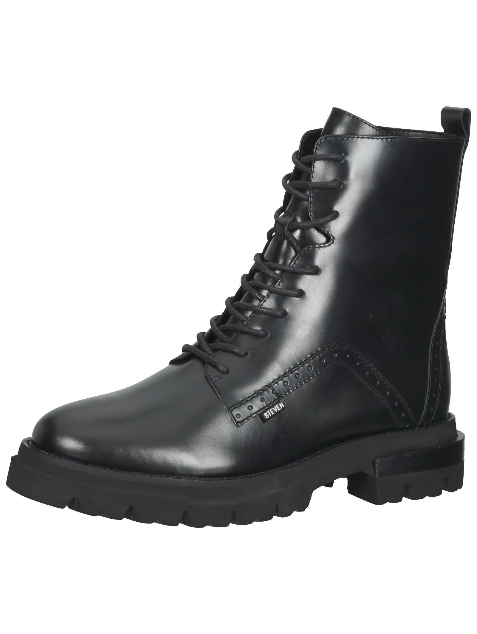 Stiefelette Damen Schwarz 36 von Steven New York