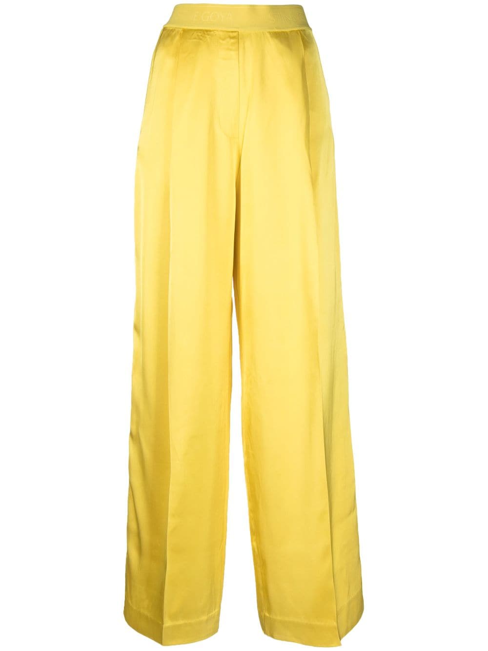 Stine Goya Ciara wide-leg trousers - Yellow von Stine Goya