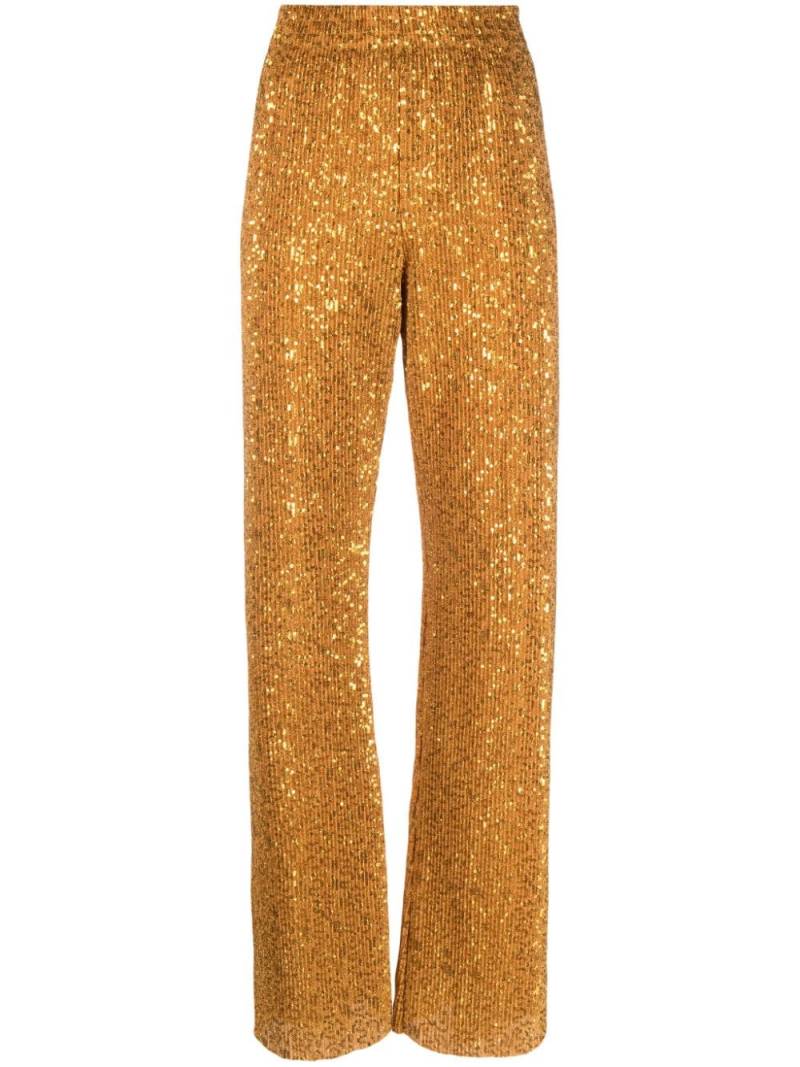 Stine Goya Markus sequin-embellished trousers - Gold von Stine Goya