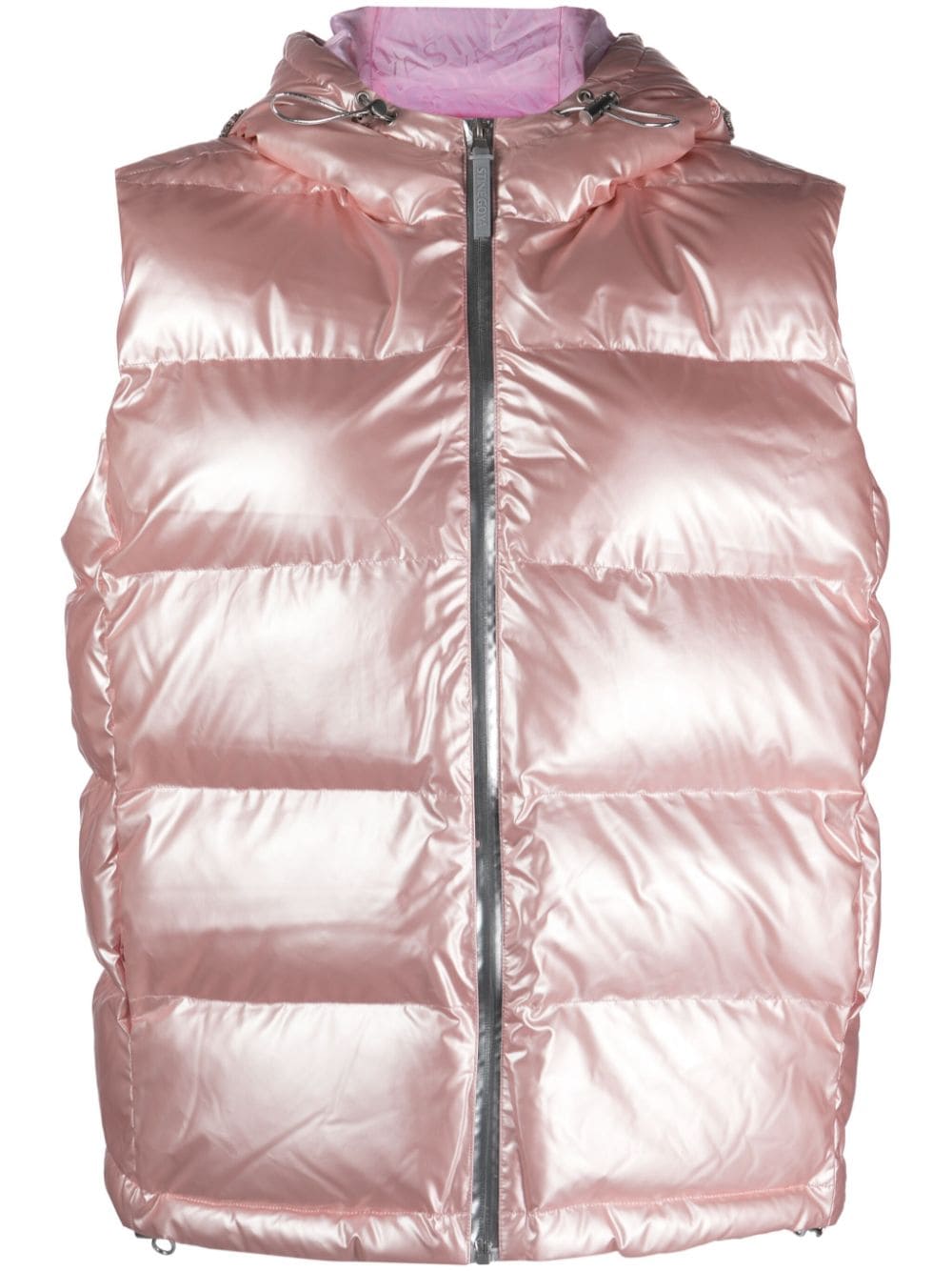 Stine Goya Olivia crystal-embellished padded gilet - Pink von Stine Goya