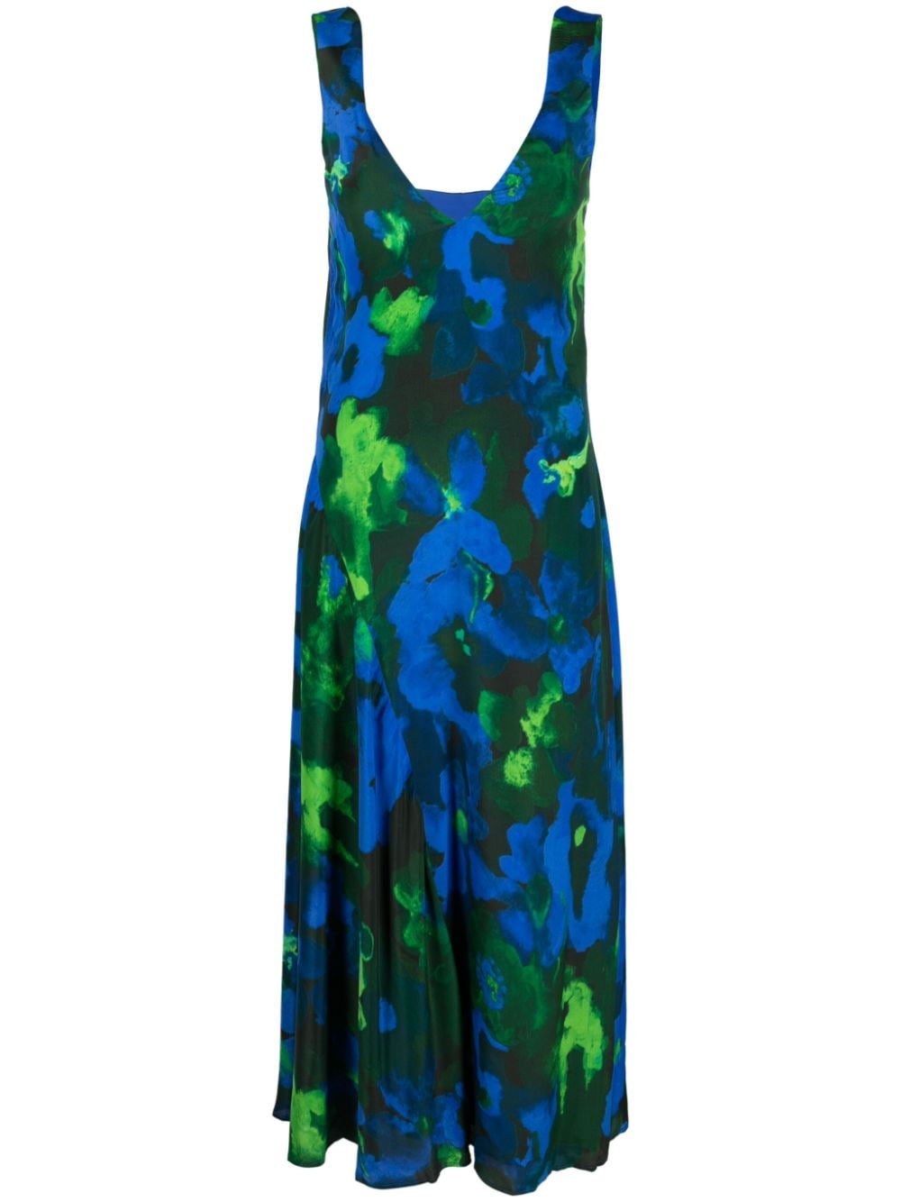 Stine Goya Oriza floral-print dress - Blue von Stine Goya