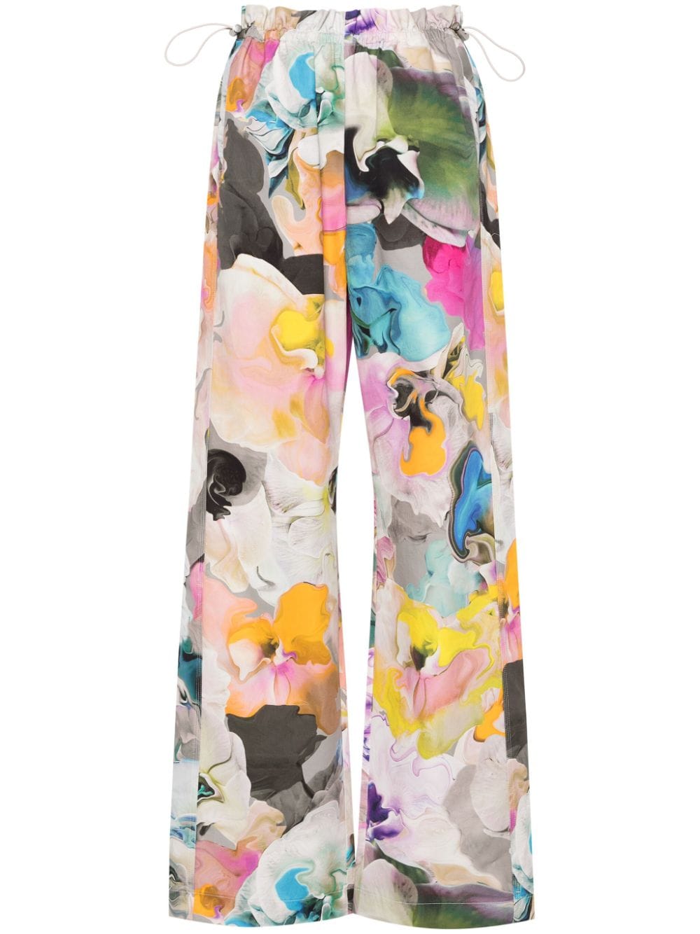 Stine Goya floral straight trousers - White von Stine Goya