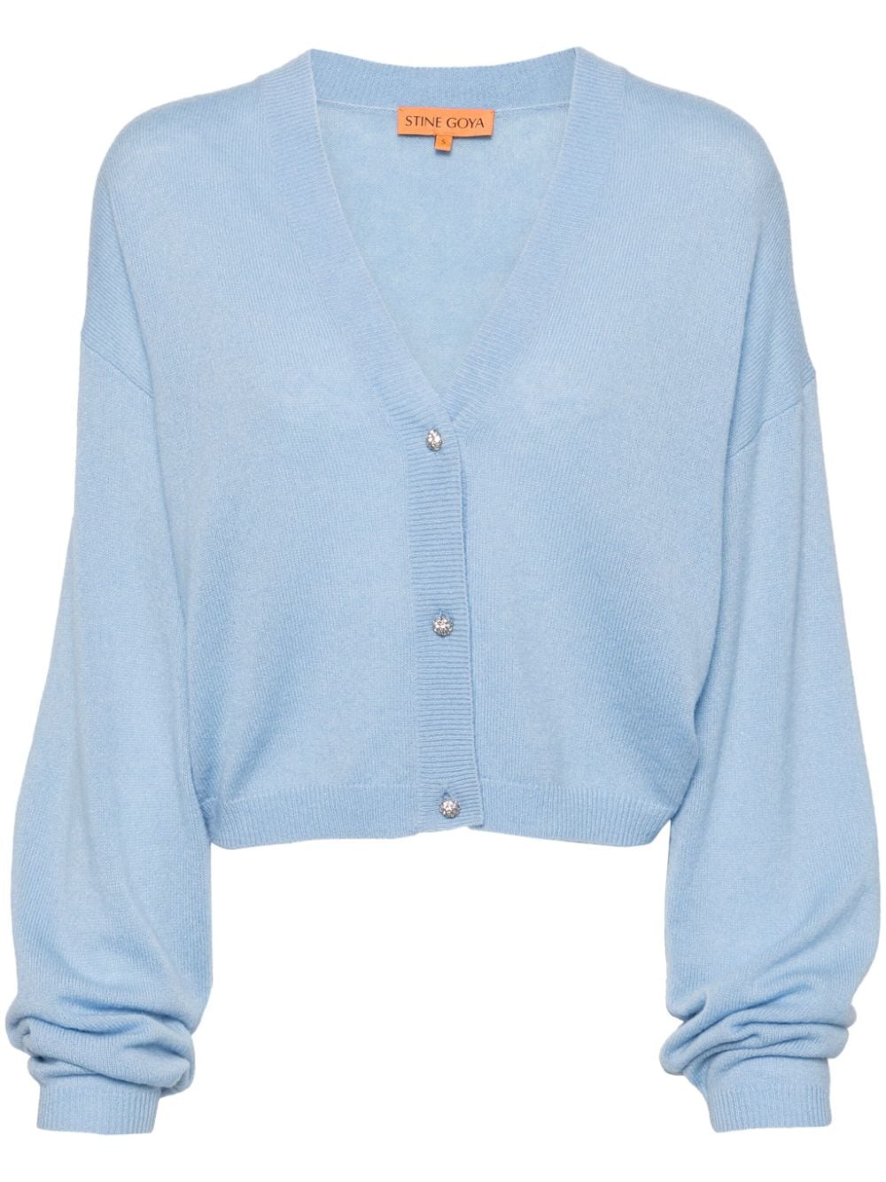 Stine Goya merino-silk cardigan - Blue von Stine Goya