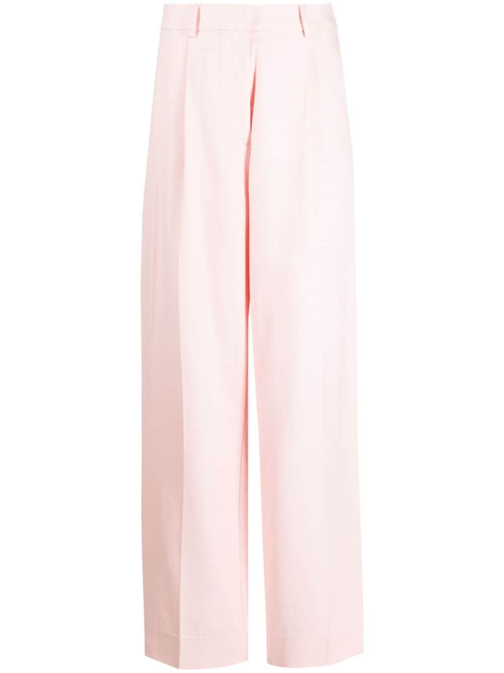 Stine Goya organic-cotton tailored trousers - Pink von Stine Goya