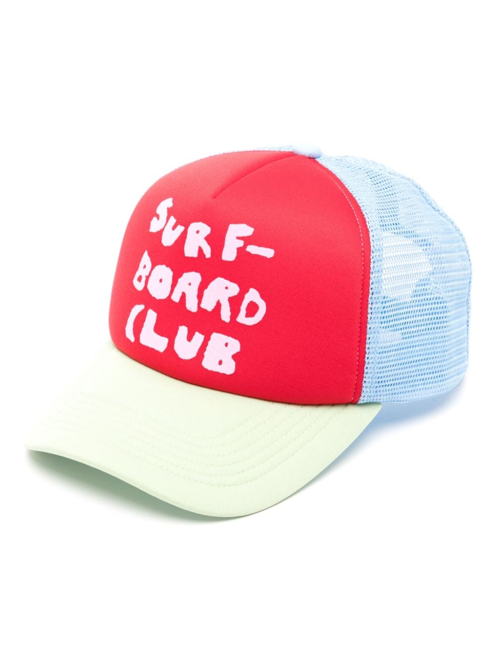 Stockholm Surfboard Club colour-block mesh cap - Multicolour von Stockholm Surfboard Club