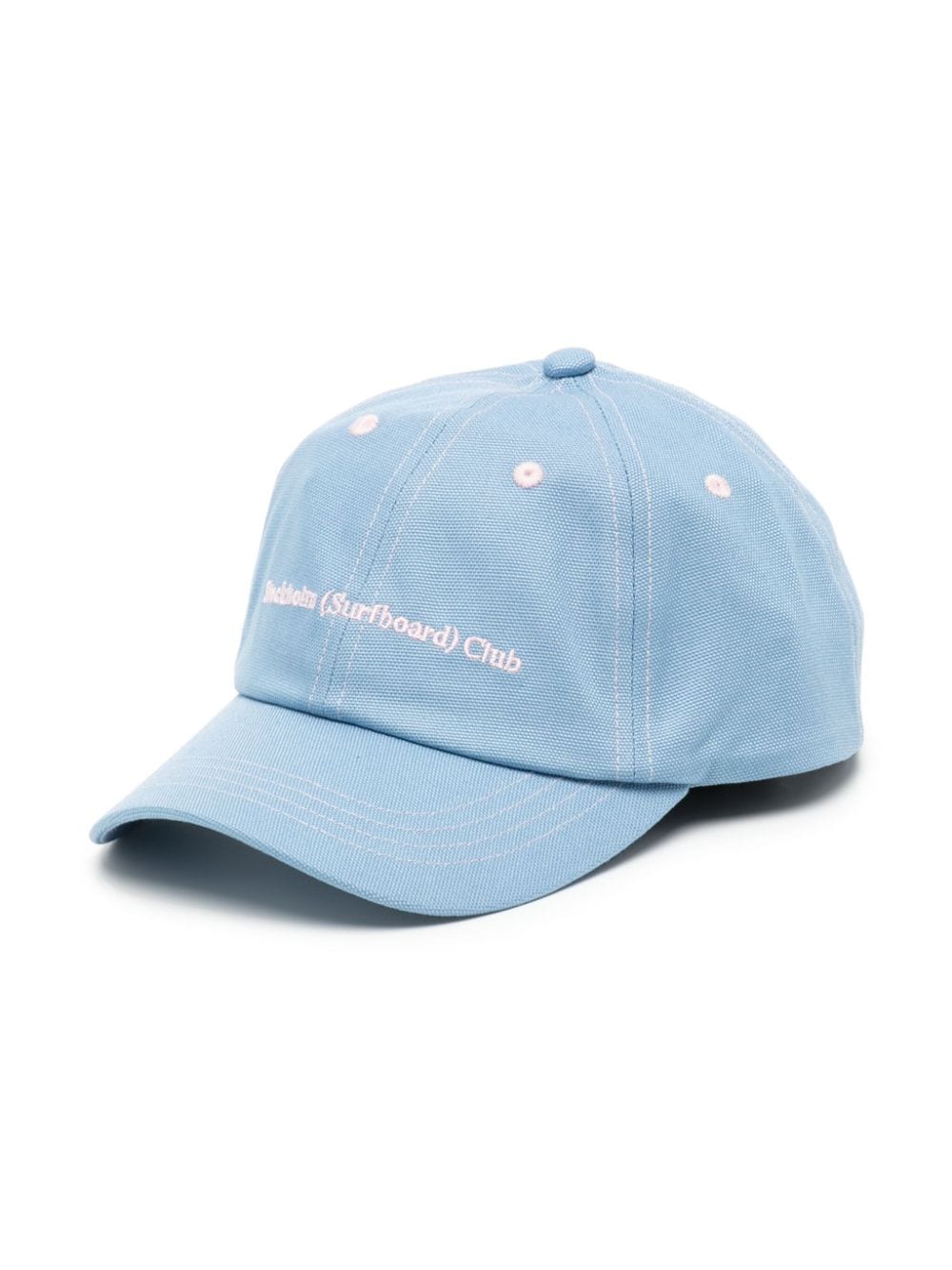 Stockholm Surfboard Club logo-embroidered cotton cap - Blue von Stockholm Surfboard Club