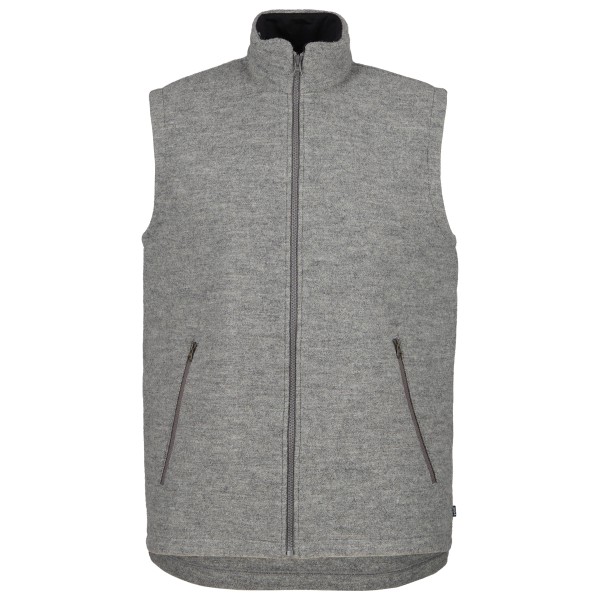 Stoic - BoiledWool MunkebySt. Vest - Merinogilet Gr XXL grau von Stoic