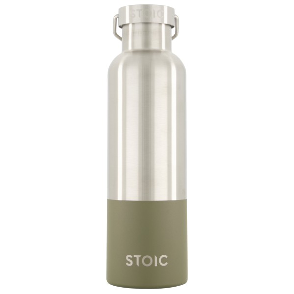 Stoic - HeladagenSt. Insulated Stainless Steel Bottle 750 - Isolierflasche Gr 750 ml oliv von Stoic