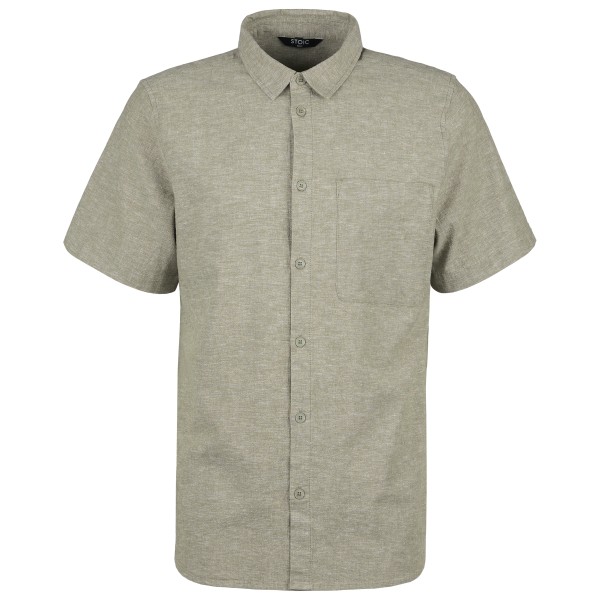 Stoic - Hemp54 BjurholmSt. L/S Shirt - Hemd Gr 4XL grau von Stoic