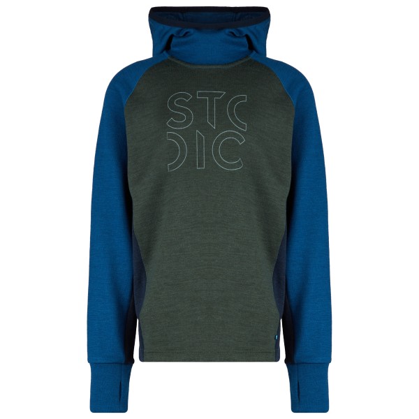 Stoic - Kid's Merino260 StadjanSt. Hoody - Merinohoodie Gr 152 blau von Stoic