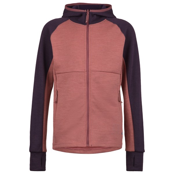 Stoic - Kid's Merino260 StadjanSt. Jacket w. Hood - Merinohoodie Gr 104;116;128;140;152;164;176 blau;grau von Stoic