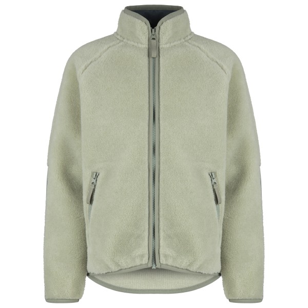 Stoic - Kid's MerinoHighPile357 VallsboSt. Jacket - Fleecejacke Gr 104;116;128;140;152 blau;grau;schwarz von Stoic