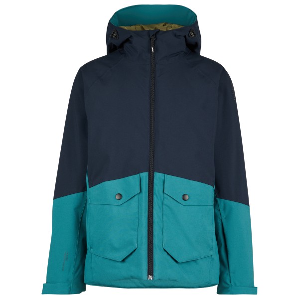 Stoic - Kid´s MountainWool VallrunSt. Ski Jacket - Skijacke Gr 104 blau/türkis von Stoic