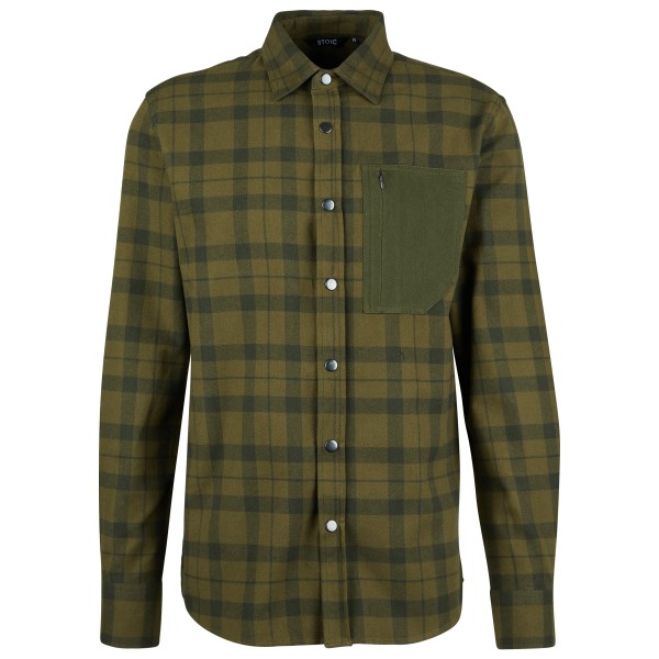 Stoic - MMXX.Locksta Flannel Shirt - Hemd Gr XXL oliv von Stoic