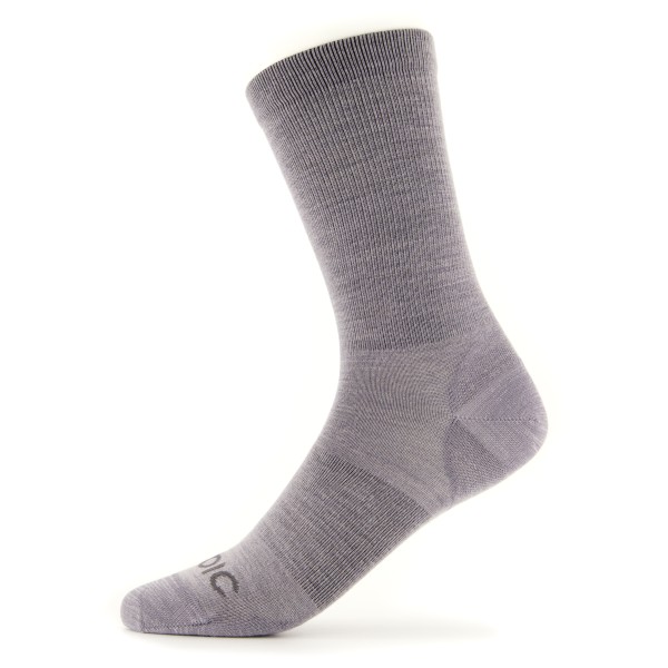 Stoic - Merino Everyday Crew Solid Socks - Multifunktionssocken Gr 42-44 grau von Stoic