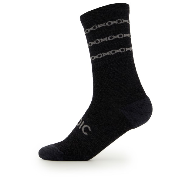 Stoic - Merino Gravel Socks - Velosocken Gr 36-38 schwarz von Stoic