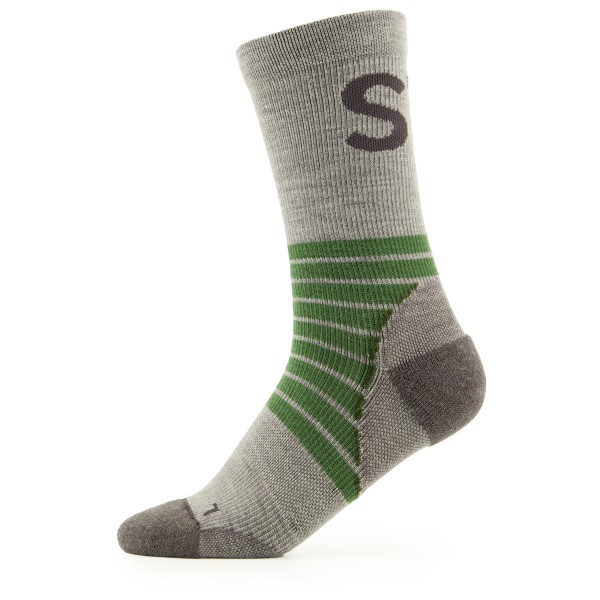 Stoic - Merino MTB Socks - Velosocken Gr 36-38 grau von Stoic