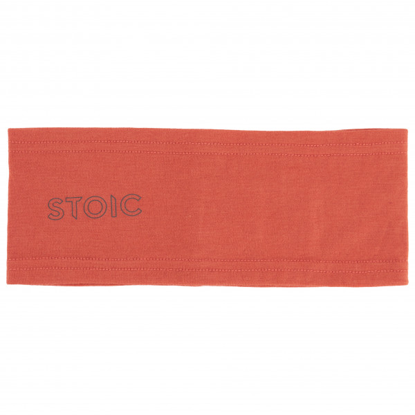 Stoic - Merino150 BensjonSt. II Headband - Stirnband Gr One Size rot von Stoic