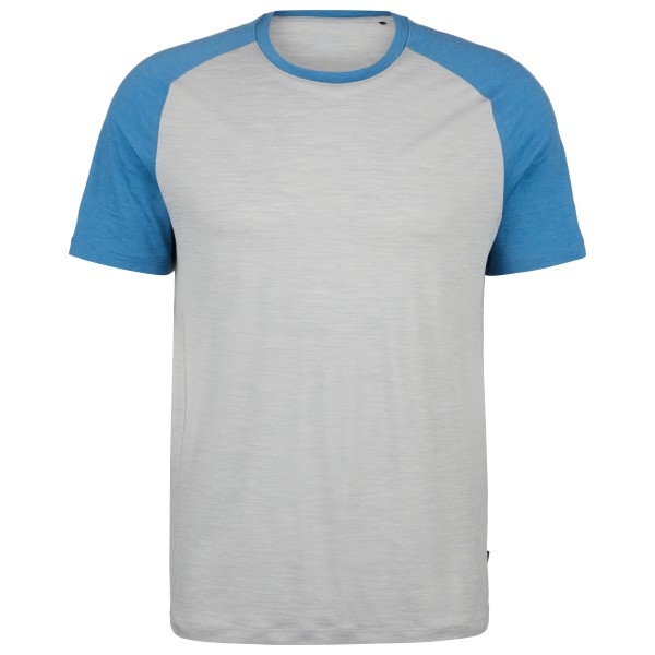 Stoic - Merino155 LaholmSt. Raglan Shirt - Merinoshirt Gr L grau von Stoic