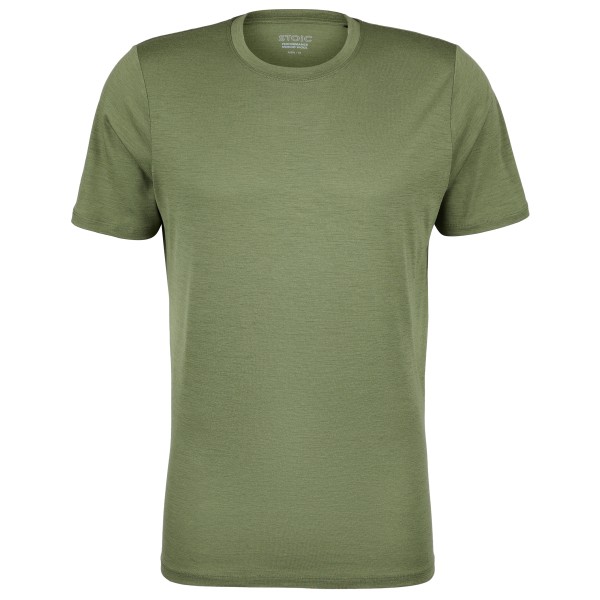 Stoic - Merino155 LaholmSt. T-Shirt - Merinoshirt Gr XL oliv von Stoic