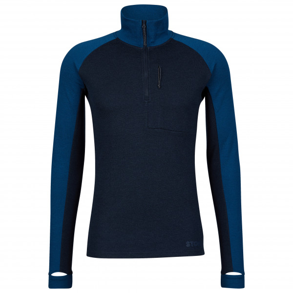 Stoic - Merino260 StadjanSt. Zip Pullover - Merinopullover Gr 4XL blau von Stoic