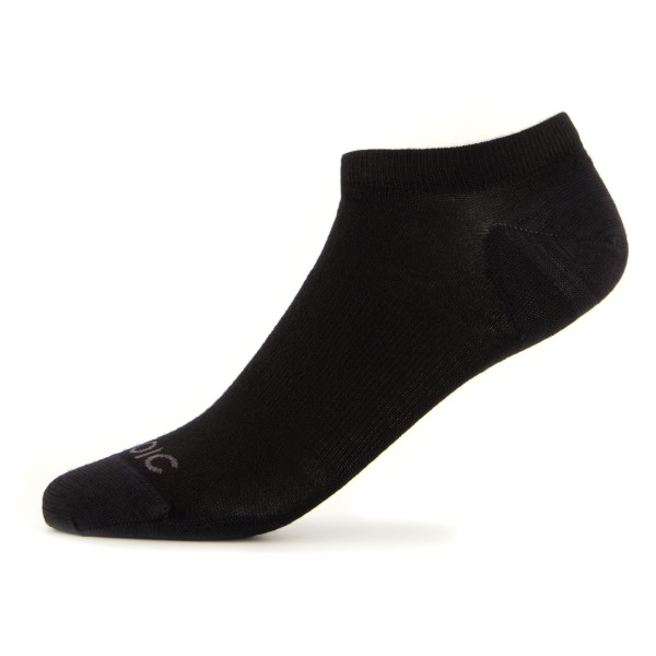 Stoic - MerinoTencel Summer No Show Socks - Multifunktionssocken Gr 36-38 schwarz von Stoic