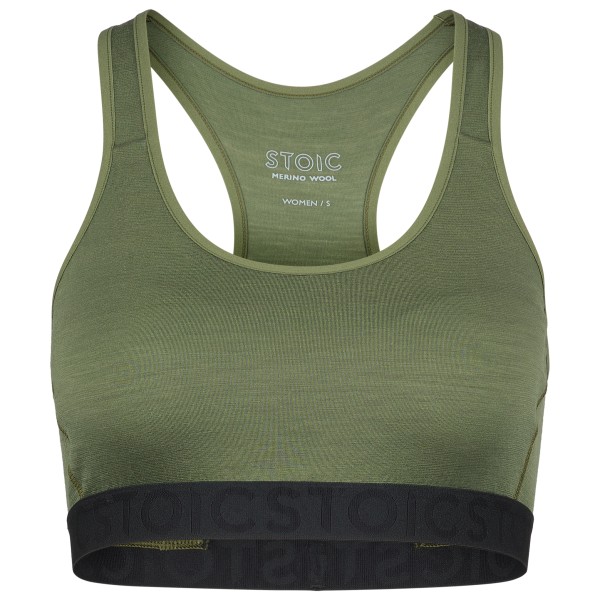 Stoic - Women's Merino150 AlsenSt. Bra - Merinounterwäsche Gr M oliv von Stoic