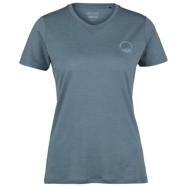 Stoic - Women's Merino155 LaholmSt. Print T-Shirt Sun - Merinoshirt Gr 4XL grau Stoic - Women's Merino155 LaholmSt. Print T-Shirt Sun - Merinoshirt Gr 4XL grau von Stoic