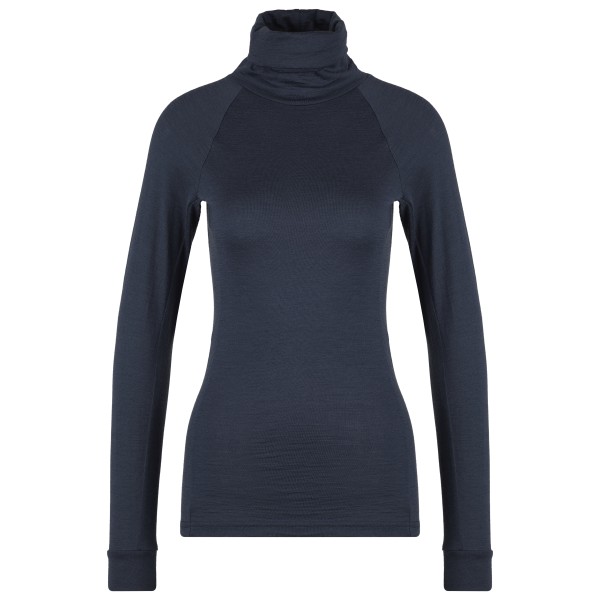 Stoic - Women's Merino180 BengtSt. Turtle Neck - Merinounterwäsche Gr L;S;XL;XS;XXL blau;schwarz von Stoic