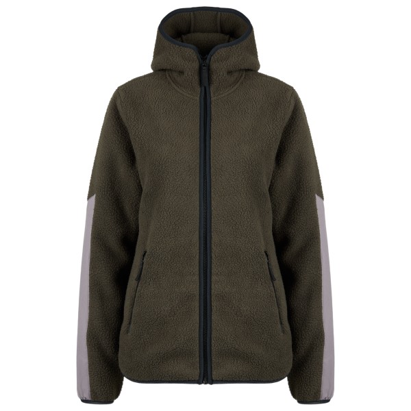 Stoic - Women's NorrvikSt. Pile Fleece Hoody - Fleecejacke Gr 36 oliv von Stoic