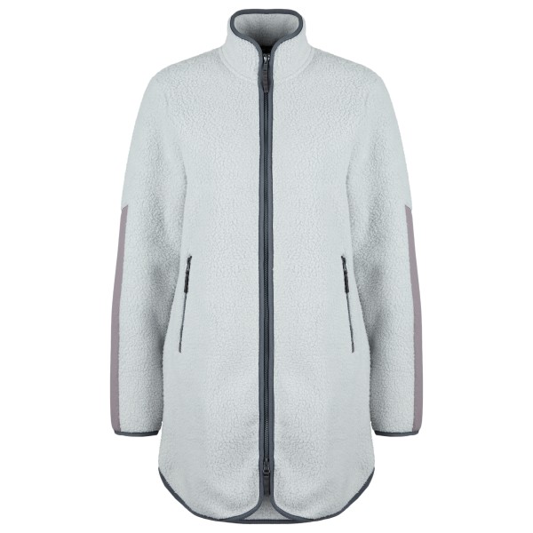 Stoic - Women's NorrvikSt. Pile Fleece Jacket Long - Fleecejacke Gr 38 grau von Stoic