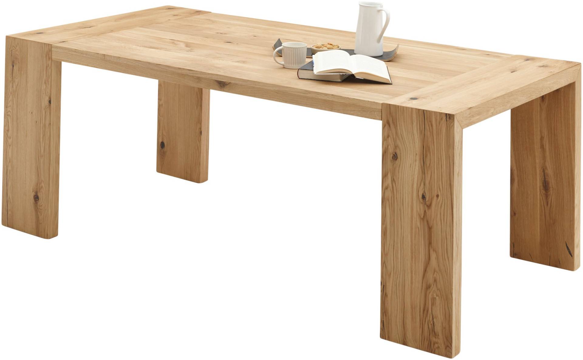 Stolkom Esstisch »Anno Esszimmertisch Eiche Massivholz geölt, FSC, BxHxT 200x76x100 cm«, Eiche Massivholz geölt, FSC-Zertifiziert, Flächenbelastung bis 90 kg Stolkom Esstisch »Anno Esszimmertisch Eiche Massivholz geölt, FSC, BxHxT 200x76x100 cm«, Eiche Massivholz geölt, FSC-Zertifiziert, Flächenbelastung bis 90 kg von Stolkom