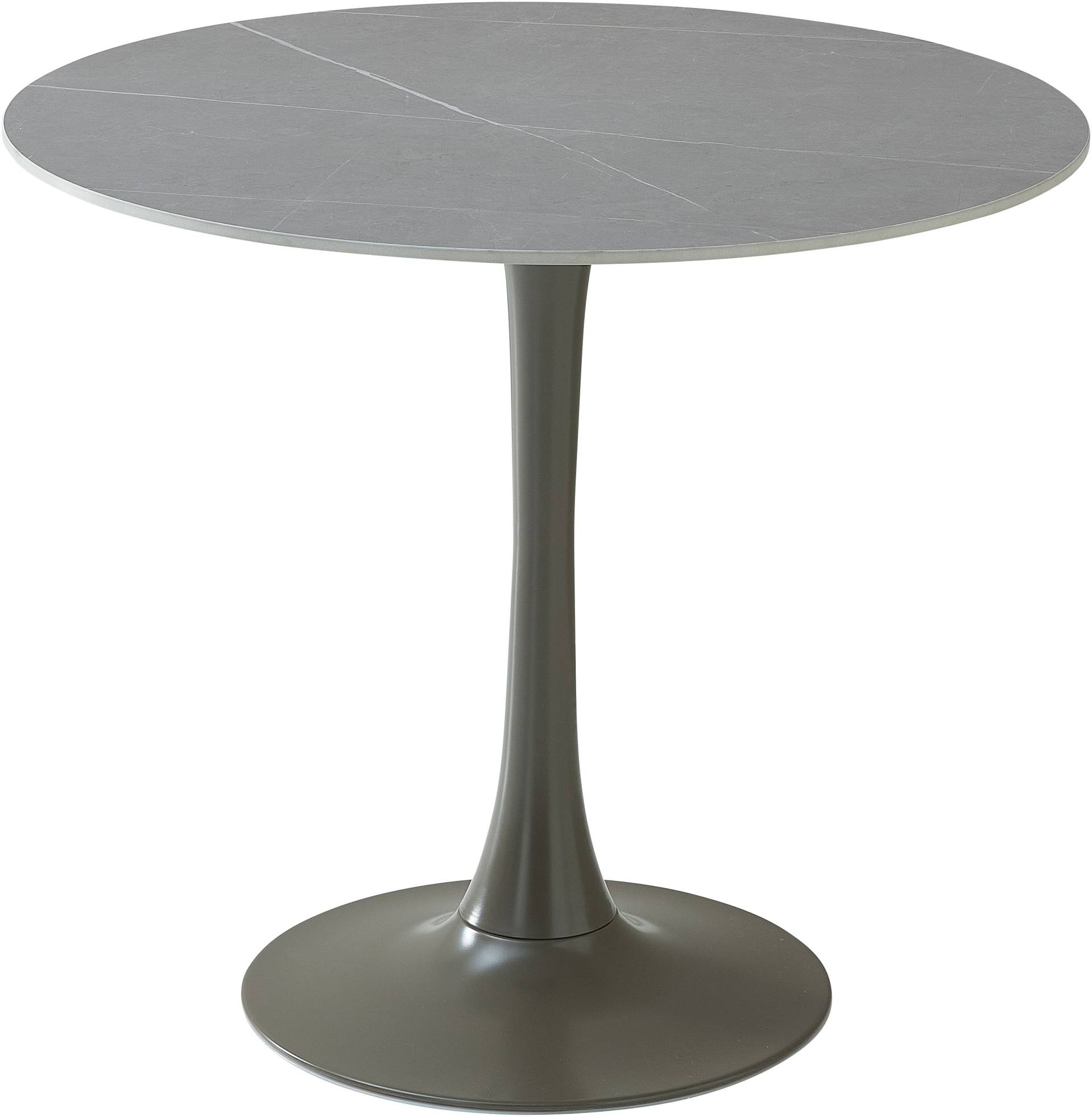 Stolkom Esstisch »Josh Esszimmertisch rund Keramik, marmoriert, BxH 90x75 cm«, Keramikoberfläche marmoriert, Wahlweise in weiss, grau oder schwarz Stolkom Esstisch »Josh Esszimmertisch rund Keramik, marmoriert, BxH 90x75 cm«, Keramikoberfläche marmoriert, Wahlweise in weiss, grau oder schwarz von Stolkom