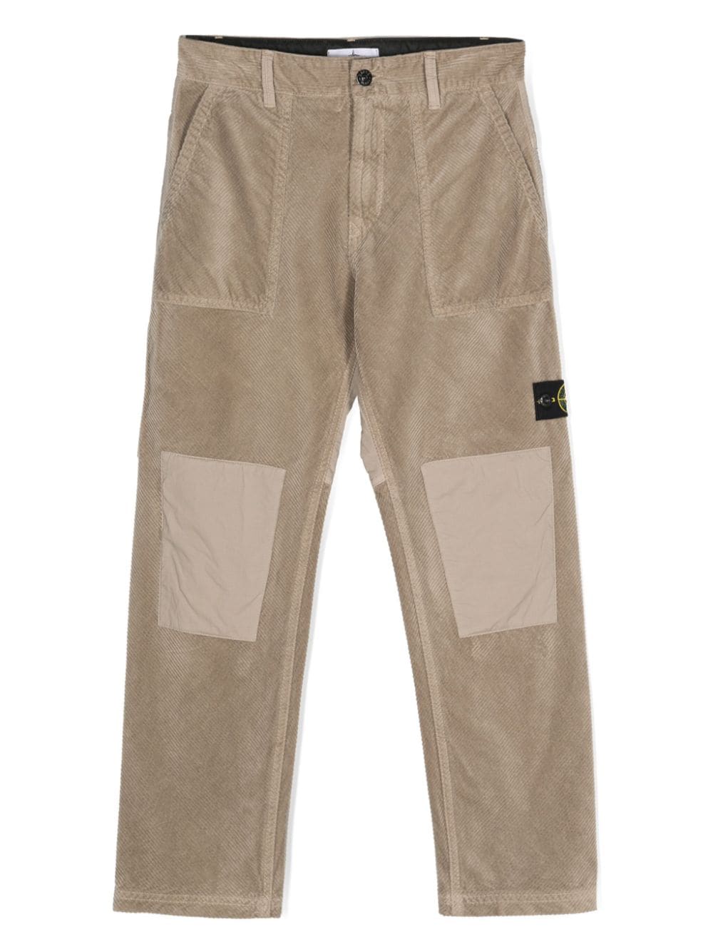 Stone Island Junior 30303 corduroy trousers - Grey von Stone Island Junior