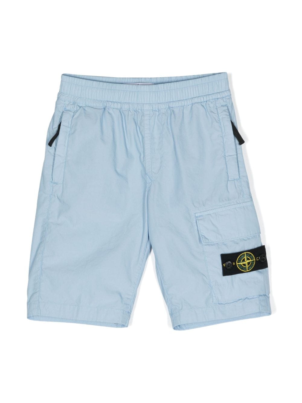 Stone Island Junior Compass-badge casual shorts - Blue von Stone Island Junior