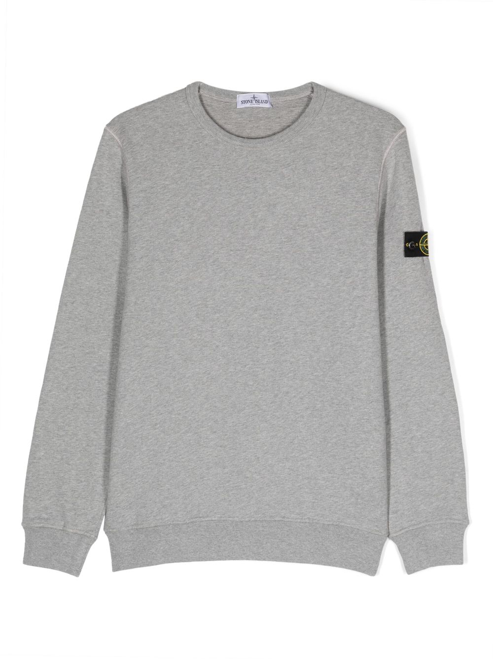 Stone Island Junior Compass-motif cotton sweatshirt - Grey von Stone Island Junior