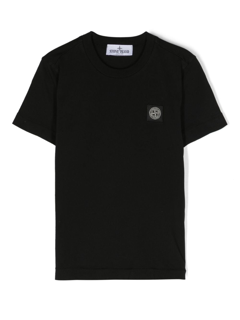 Stone Island Junior Compass-patch cotton T-shirt - Black von Stone Island Junior