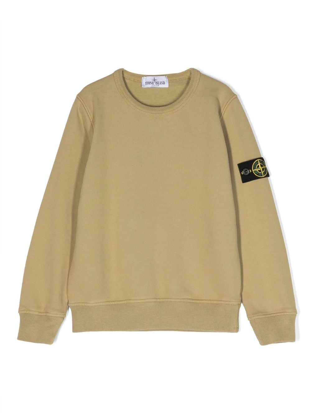 Stone Island Junior Compass-patch cotton sweatshirt - Green von Stone Island Junior