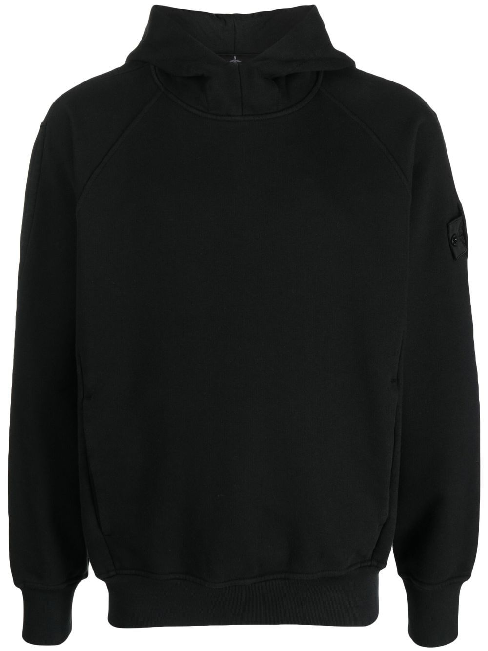 Stone Island Shadow Project classic cotton hoodie - Black von Stone Island Shadow Project