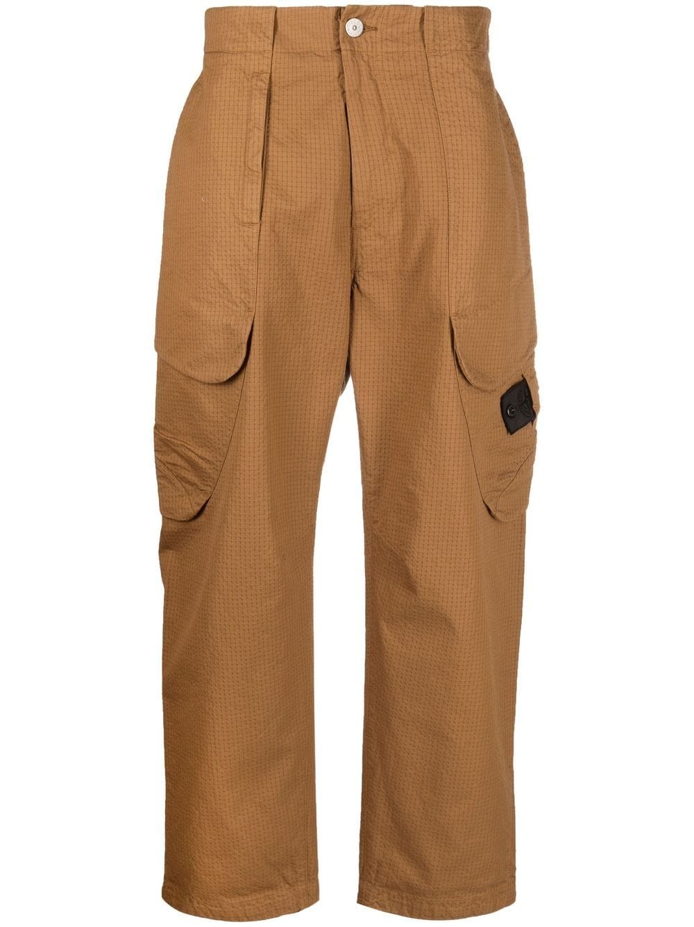 Stone Island Shadow Project tapered cargo trousers - Brown von Stone Island Shadow Project