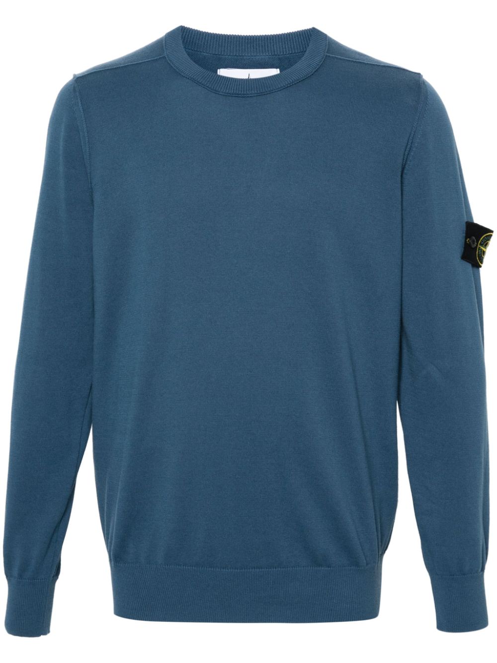 Stone Island 540B2 ribbed jumper - Blue von Stone Island