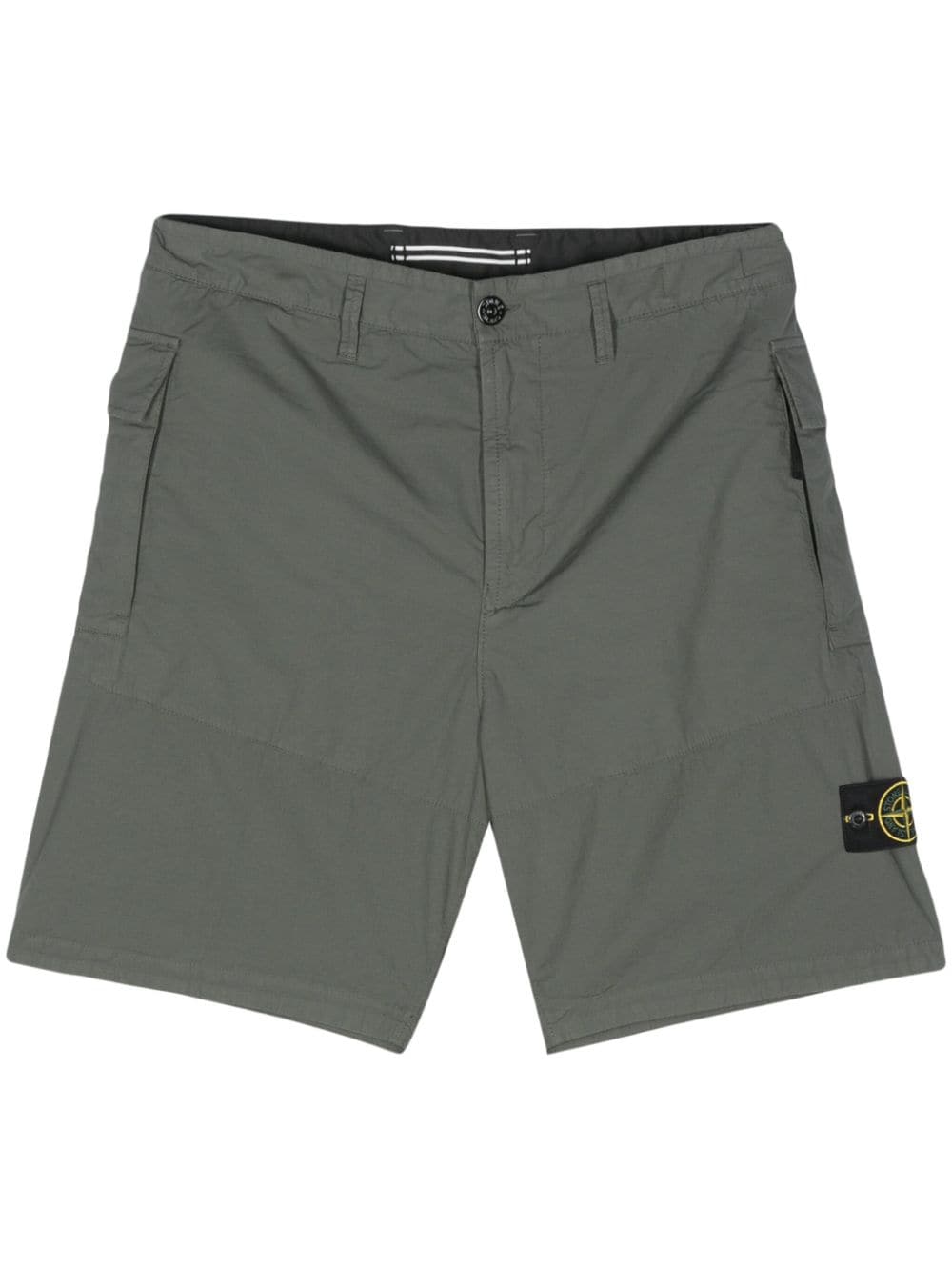 Stone Island Compass-badge bermuda shorts - Green von Stone Island