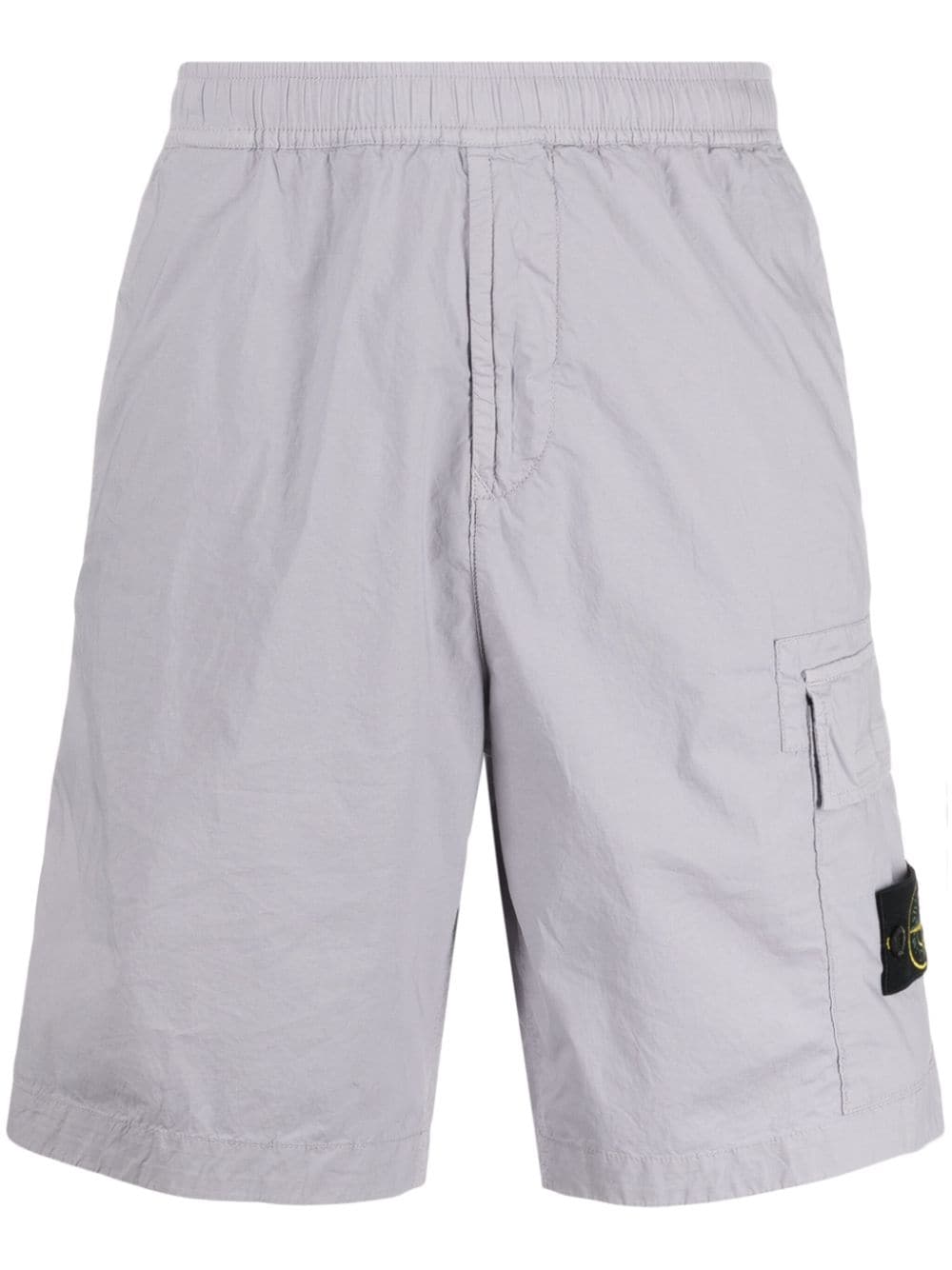 Stone Island Compass-badge bermuda shorts - Grey von Stone Island