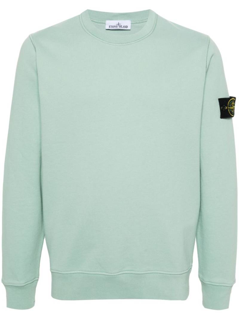 Stone Island Compass-badge cotton sweatshirt - Green von Stone Island