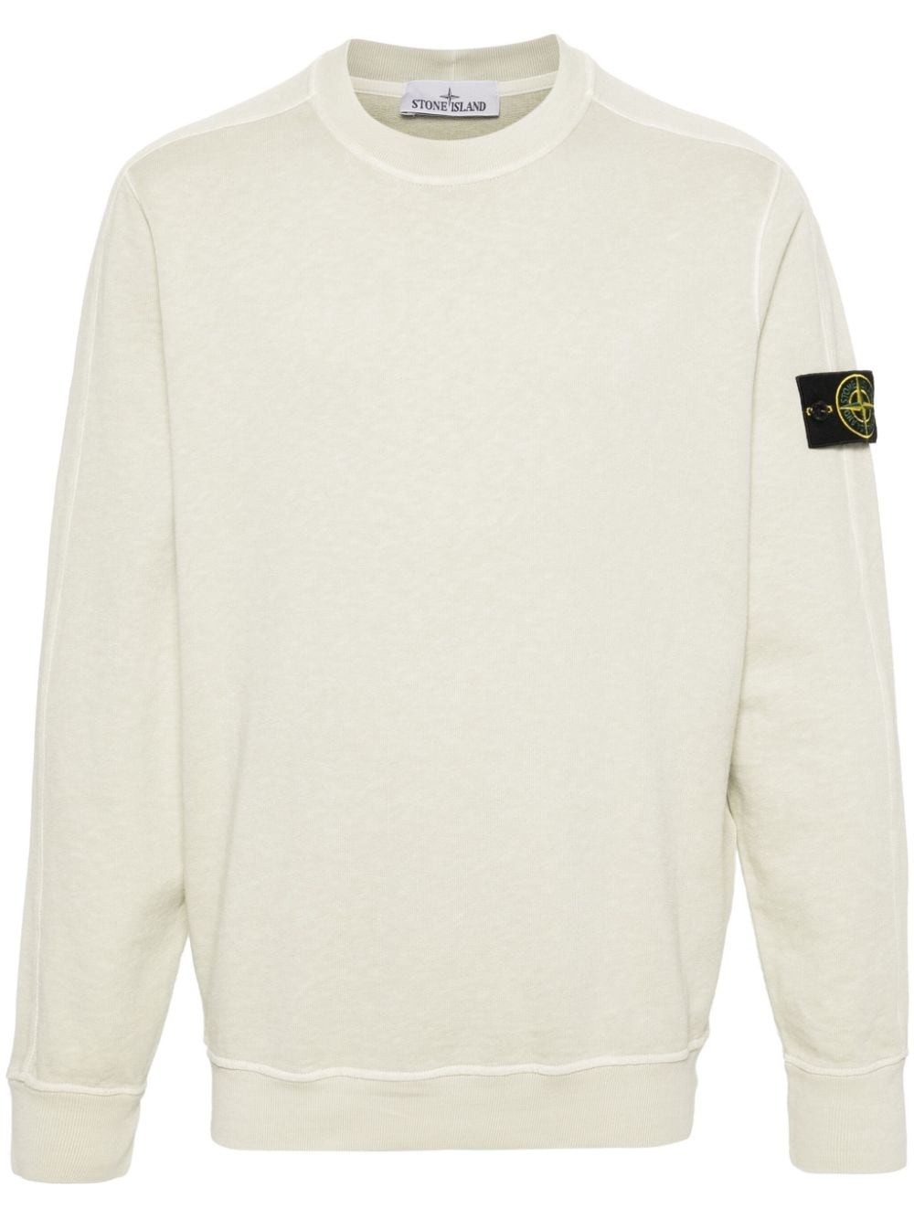 Stone Island Compass-badge cotton sweatshirt - Green von Stone Island